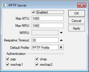 pptp error 800